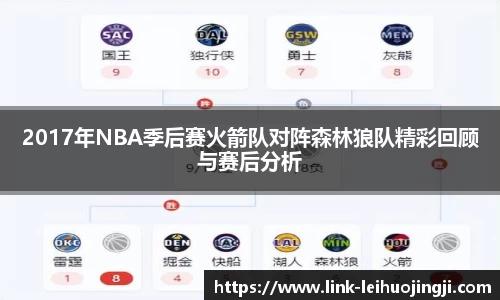2017年NBA季后赛火箭队对阵森林狼队精彩回顾与赛后分析